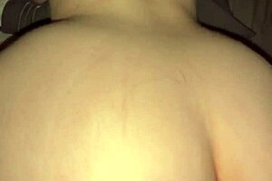 Fat Ass Brunette Rides Big Black Cock Cowgirl Style In Interracial European Fuck!