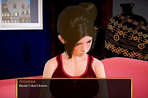 My New Family 367 - Big Tits And Ass In Game With Teen Redhead