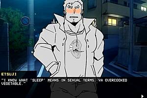 worst dating sim game with silly gay comedy and muscular hunks