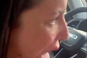 Slut shifts gears with mouth and swallows all cum