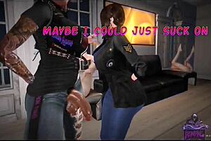 shemale cum bath with big tits and huge cock