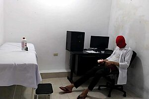 Perverted Doctor Masturbates After Treating A Cute Patient