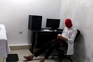 Perverted Doctor Masturbates After Treating A Cute Patient