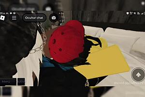 Masked clown forces me to suck and fucks my ass