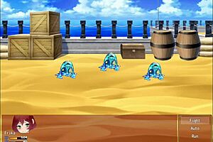 We play cards while neighbor masturbates and cums from spanking