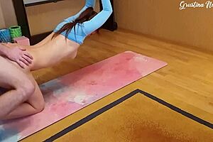 Fucked Yoga Instructor In A Hammock