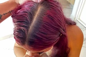 Neighbor roughly fucks pussy, licks cunt, deepthroats cock, fingers in missionary.