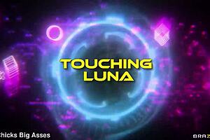 I can't stop touching Luna Star's wild Latina curves