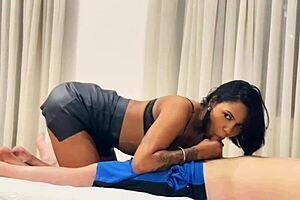 Heidi Mayne moans as black cock fucks her ass and pussy