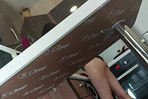 My Hairy Pussy Fits Perfectly Into My Flower