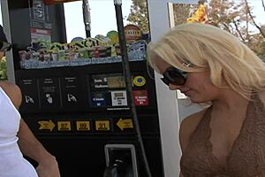 Sultry Hairless Blonde in Shoes Licks Pussy Before Handjob Fingering Assfucking Mother-in-Law