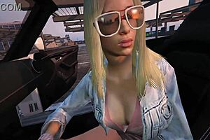 i played gta 5 an franklin got a hooker servise in tha car