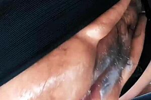 My cunt pig wrecked the cam while punishing my huge wolf pussy