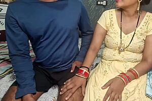 Hey, Aashish's stepmom got fucked alone at home