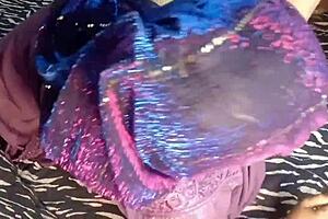 Hardfucked teen 18+ gets facialized by master in bondage