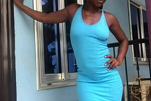 Crazy Bitch Twerking Wildly On The Balcony Outdoors