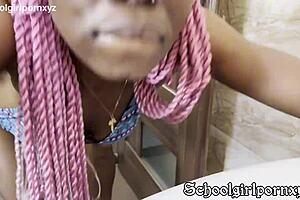 Bathroom Quickie Turns Steamy With The Maid
