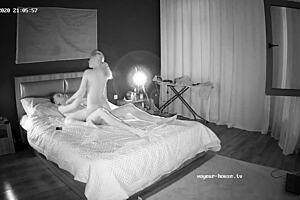 Euro Amateur Couple Sucks And Fucks Hard In Evening Voyeur Session!