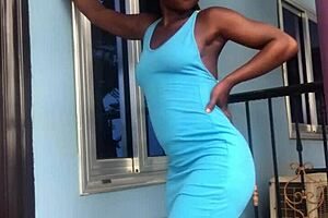 Crazy Bitch Twerking Wildly On The Balcony Outdoors