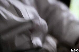 Teen cheerleader visits for a friendly chat and fun