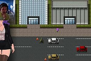 This milf wife is giving a double blowjob, cum filling her mouth in part 2.