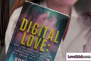 Lovely brunette slutties grind pussies hard while face sitting in uniform