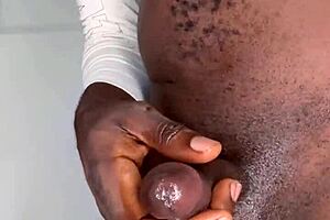 Ninja Man Masturbates And Cums