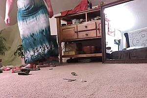 hey, giantess dawn outsmarts army in silly barefoot fantasy