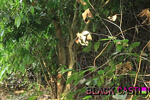 lucky farmer slams petite teen to wild orgasm outdoors