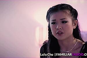I’m obsessed, tiny cute Asian Lulu Chu craves stepfather’s friend Ryan McLane!