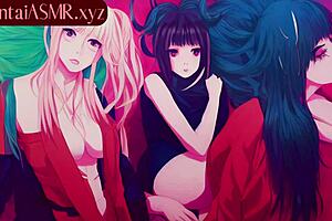 Hentai Cosplay Girls Finger And Masturbate In Cute Costumes