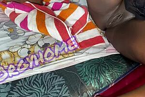 Game Of Sex With Juicy Ebony Housewife And Her Shaved Pussy