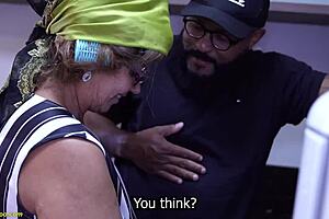 can a 73-year-old bbw mom handle rough anal with a big cock?