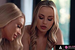 Gorgeous Masseuses Spoil Client In Erotic Threesome