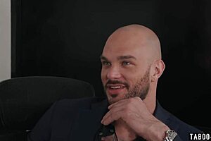 blonde trans secretary brittney kade wishes happy birthday with anal blowjob