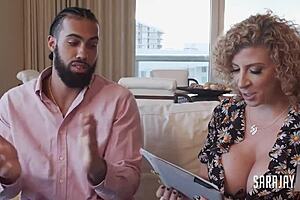 Massive mature ass Sara Jay dominates James Angel’s thick shaft