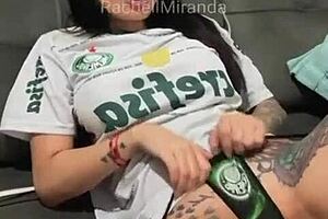 Tattooed Latina Shows Wet Pussy Solo