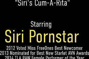 Big Boobed Babe Siri Pornstar Sips Cum in Drink After Wild Sex.