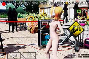 check out kagamine rin dancing naked with shaved ass and boobs 😍