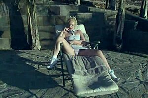 Hardcore amateur milf outdoors with anal