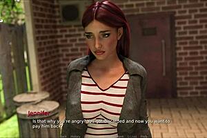 Inside Jennifer 44, exploring the game world.