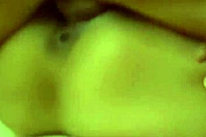 Blonde fucked hard after staircase striptease