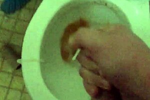 Pre-Shower Jerk Off Session In The Bathing Area