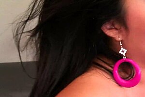 Curvy MILF with big tits gets oiled and fucked by huge cock in anal scene