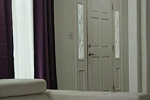 latina plans to lure step daddy into bed!