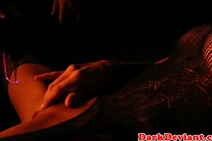 Busty Deepthroater in Lingerie Gets Electro Treatment, Doggy Style, Bent Over with Piercings and Facial