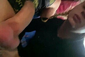 Blonde slut caught without bus ticket forced to suck inspector’s huge cock part 1