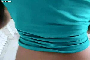 I hired this naughty latina maid, and my wife almost caught us in the act.