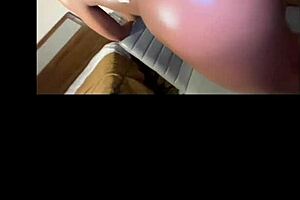 sexy ebony steppa laflare moans loud while getting fucked doggy style in homemade pantyhose