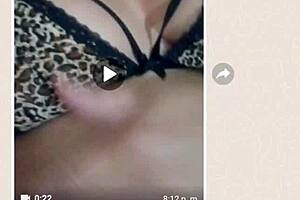 Stepmom gets hot via chat?
